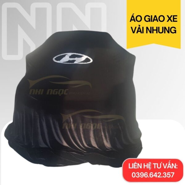 Áo Phủ Giao Xe Showroom Vải Nhung cao cấp